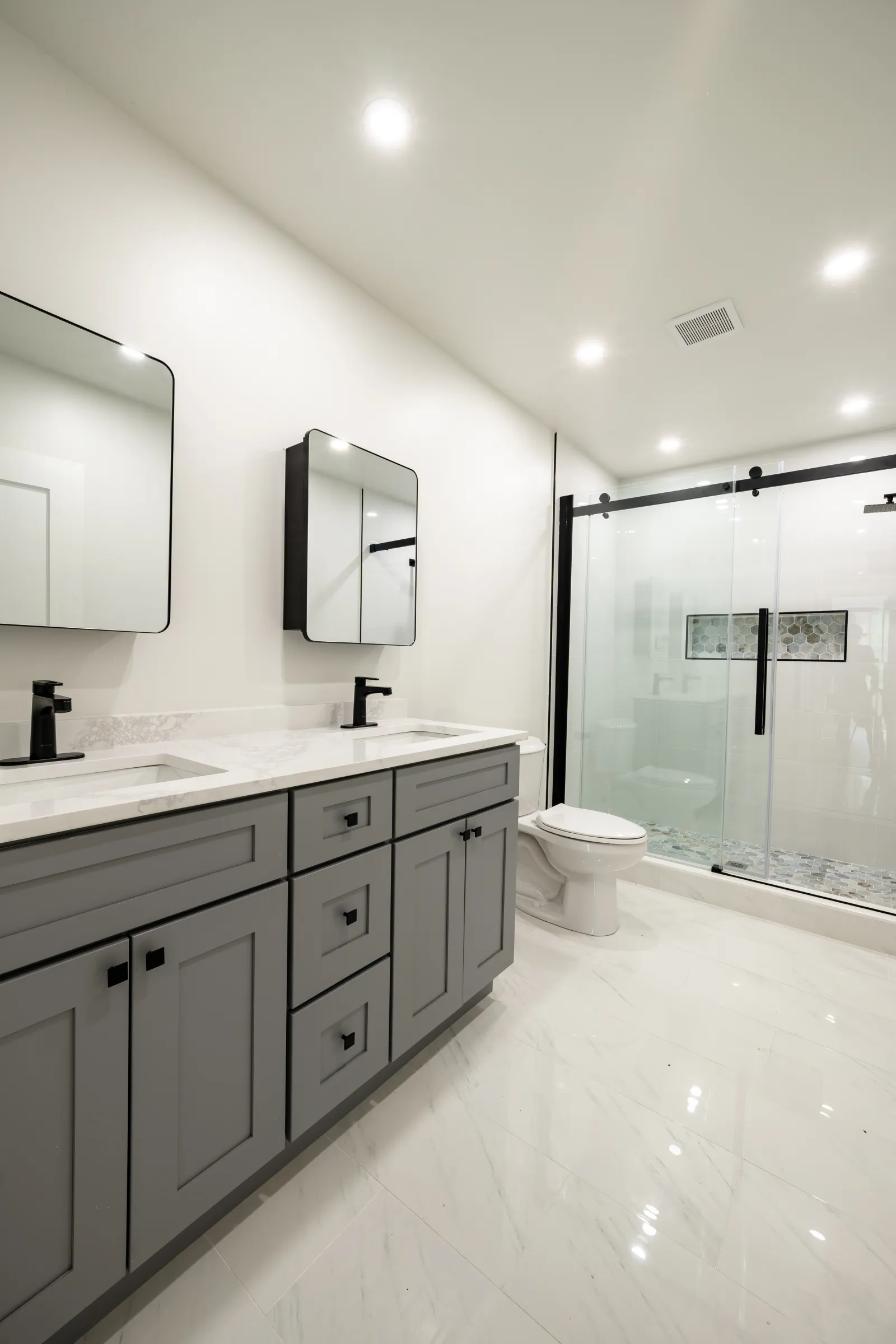 Bathroom remodel by 98's Construction